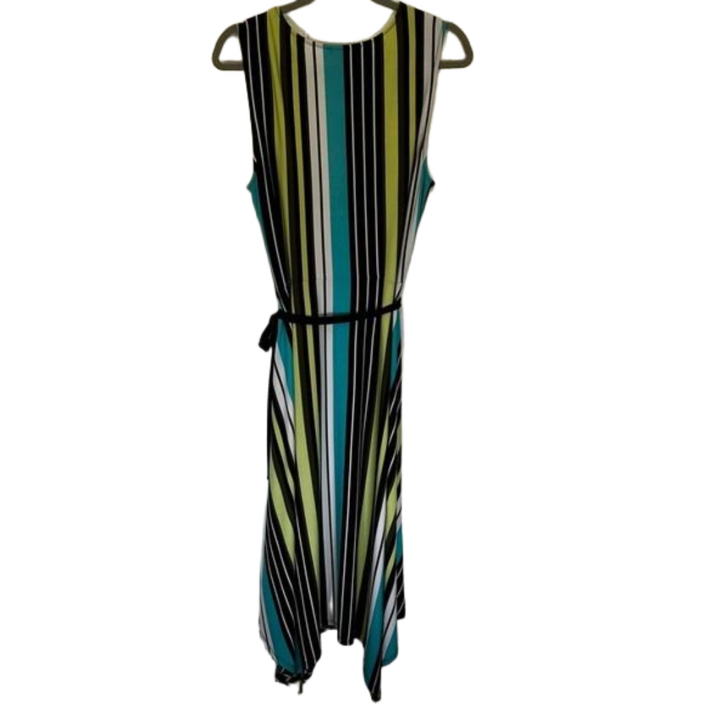 The Limited Striped Maxi Dress Size Large GUC